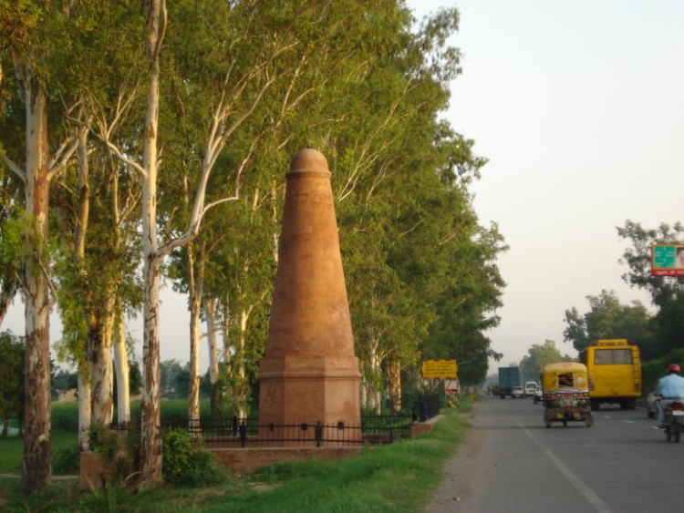 The Mughal Sarai in Agra